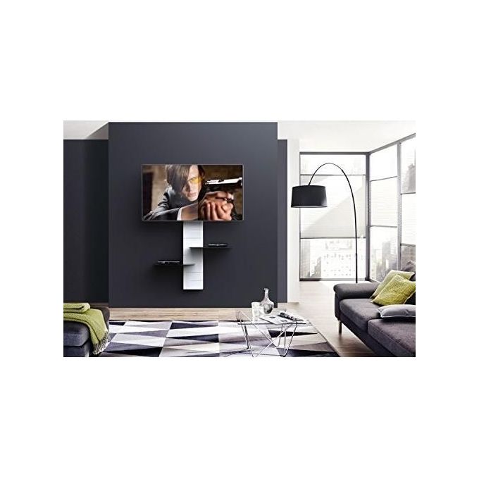 Meliconi Ghost Cube Shelf Sistema Copricavi Componibile con Ripiani Bianco