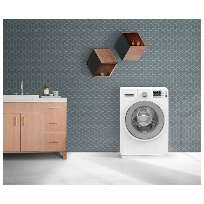 Meliconi 656141 Base Wash Pro Base Antivibrazione con Ruote per Lavatrice Regolabile 44-60 cm Portata 250 Kg colore Bianco
