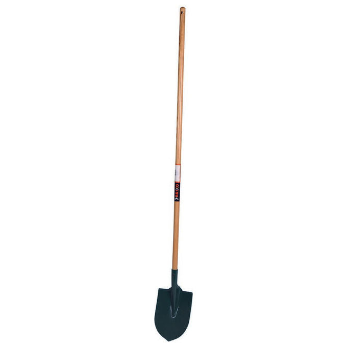 Brixo 326009 Badile da Giardino con Manico Acciaio Verniciato Manico Faggio 120 cm Pala 16x22 cm
