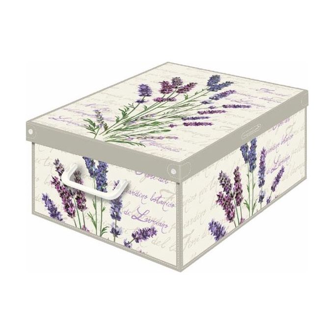 Lavatelli Scatola Componibile Lavanda 39x50x24cm