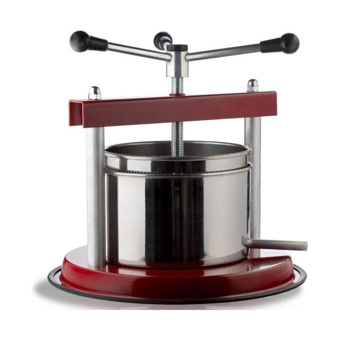 OMAC S.R.L. OMA037 Torchietto Manuale Acciaio Inox Diametro 20 cm Altezza 38 cm Capacita' 5 L colore Acciaio