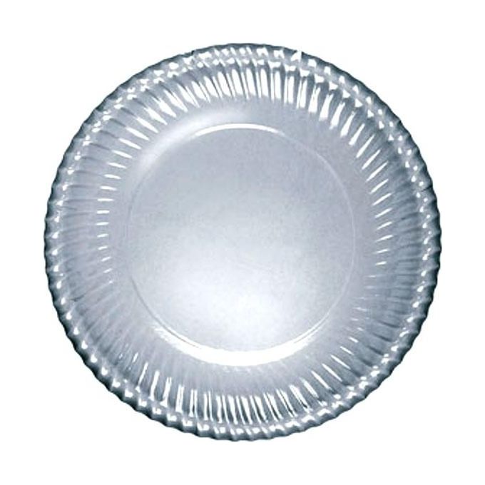 Bibo Piatto Carta Portata Argento Cm 30 Pezzi 6