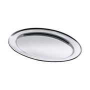 Salvinelli Vassoio Acciaio 18-C Ovale Cm 40