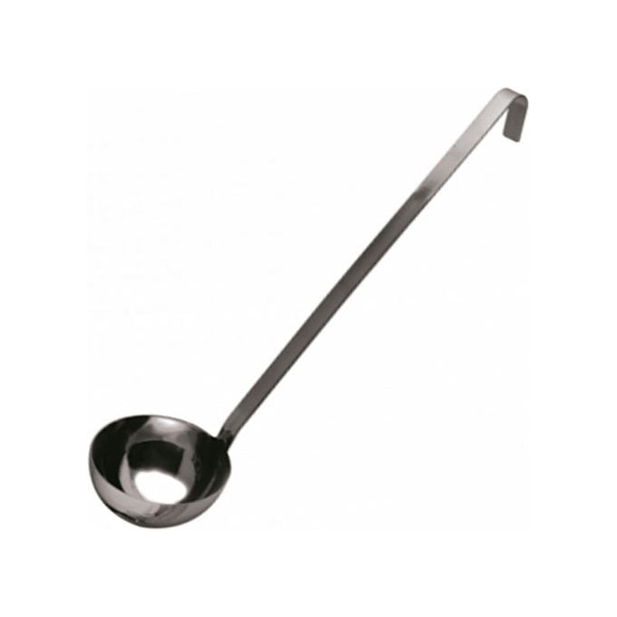 Salvinelli MEPE16 Mestolo Salse Acciaio Inox 18-10 Diametro 16 cm Altezza 47 cm Capacita' 1.2 L colore Argento
