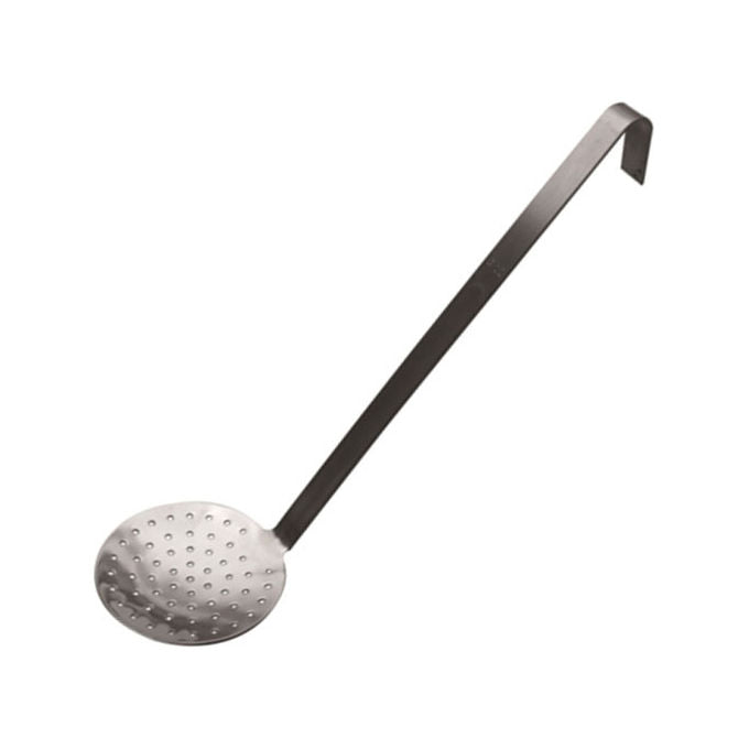 Salvinelli SCPE16 Schiumarola Salse in Acciaio Inox 18-10 Diametro 16 cm Altezza 42 cm Spessore 1,5 mm colore Silver