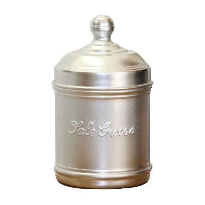 Ottinetti Barattolo Alluminio Sale Gros Cm 10 H 12