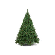 Amicasa 8009534012260 Tarvisio Albero di Natale Sintetico 1072 Rami a Innesto Verde con Pigne Altezza 2,1 m Diametro 1,39 m colore Verde