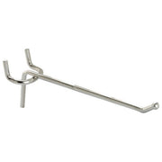 Metal Minuterie GB Manzoni CM 20 Gancio per Pannelli Portautensili Modello Semplice Figura 9 Ferro Zinco Cromato diametro 3.8 mm
