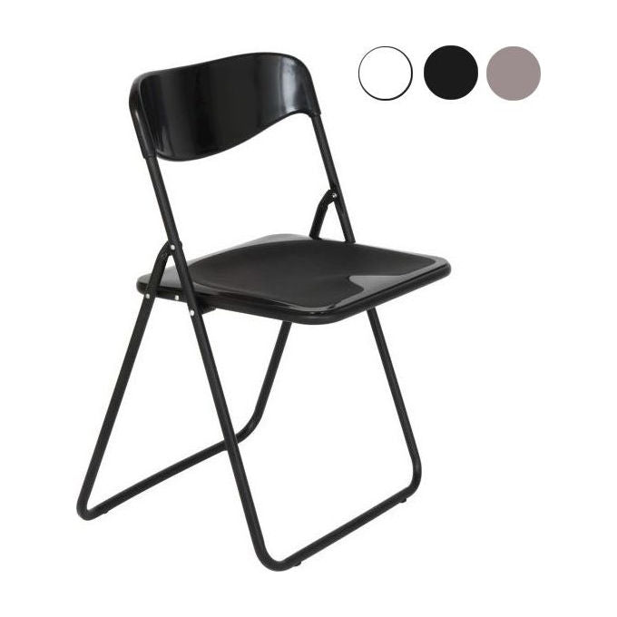 Metal Far Sedia Acciaio Poker New Bianco