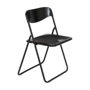 Metal Far Sedia Acciaio Poker New Nero