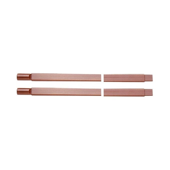 Mottura 93291 Coppia Aste Serrature Triplici 426 436 Acciaio Sezione 10x20 mm Regolabili 70 131 cm colore Marrone