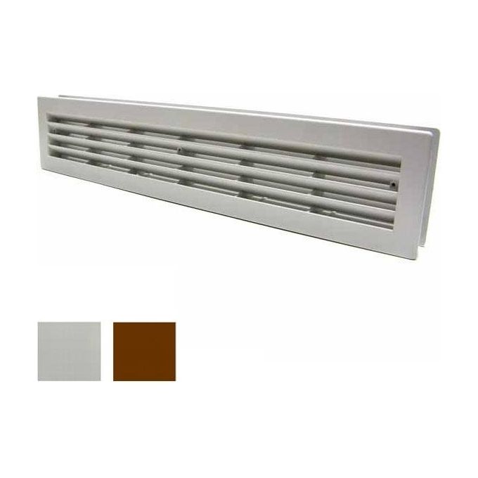 Laventilazione Griglia Pl 480X 98 Telescopica Bianca