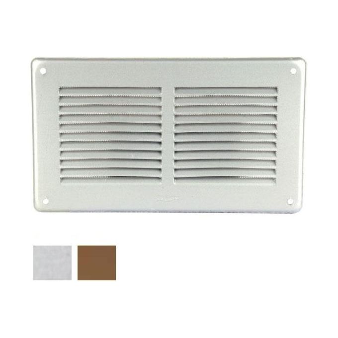 Laventilazione Griglia alluminio 240X140 Naturale Rete