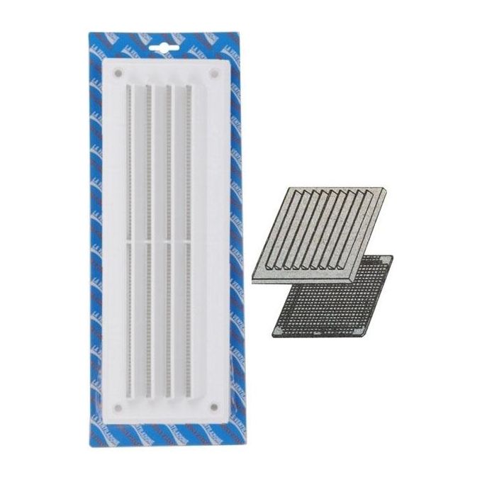 Laventilazione Griglia Pl 227X 80 Rete Bl