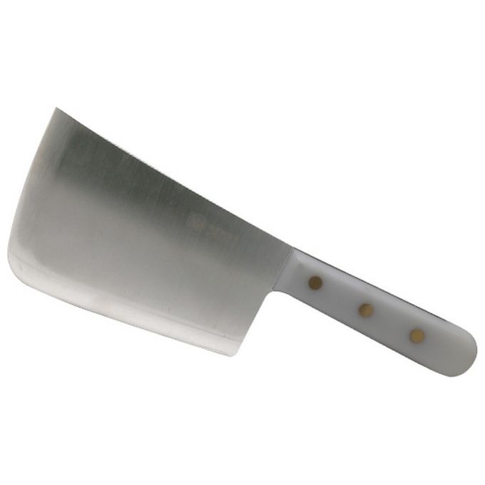 DUE BUOI ART872 Spadette da Macellaio in Acciaio Inox Lama 20 cm Peso 1200 g colore Nero