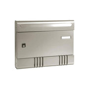 Alubox HORIZONTE Serie Esse Sir E Cassetta Postale Componibile in Alluminio per Esterno colore Argentato