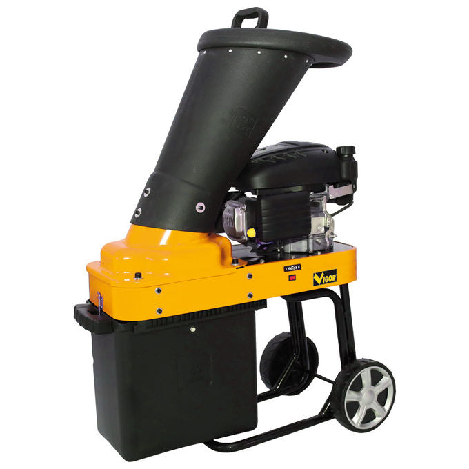 Vigor 7172030 VBI-3200 Biotrituratore a Scoppio 4T 173 cc 5,5 HP 3000 rpm 45 mm 30 L colore Nero