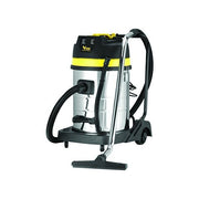 Vigor 9934029 PRO Bidone Aspirapolvere Bimotore Inox 80 L 2000 W Filtro HEPA colore Acciaio