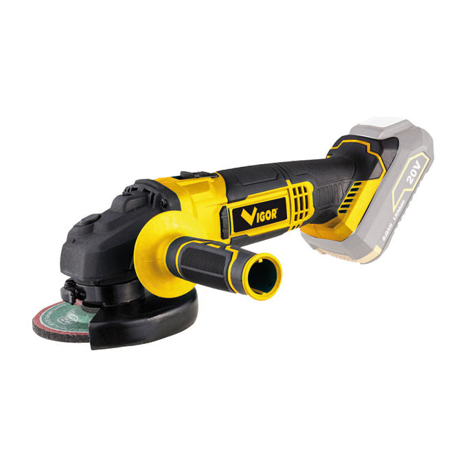 Vigor Blinky VI-S 20V LI Smerigliatrice Angolare 115 mm 20V 1000 rpm compatibile 1.5 3 4 Ah senza batteria