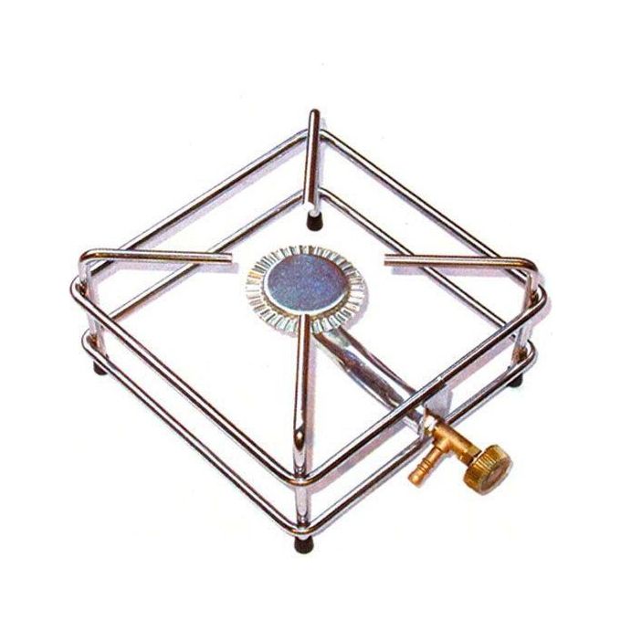 Fornellone Gas Gpl 4 Piedi Cromato 22X22