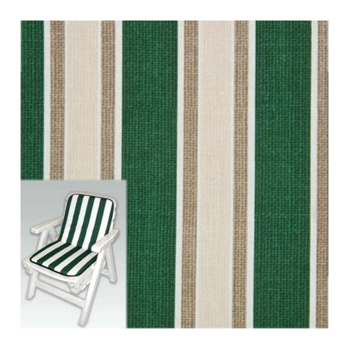 Floralcasa Cuscino Multiriga Verde Sedia Basso 49+40x44 Xtra