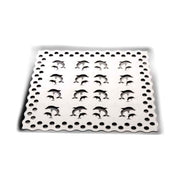 Xtra 10517 Tappeto Doccia Delfino Bianco 52x52cm