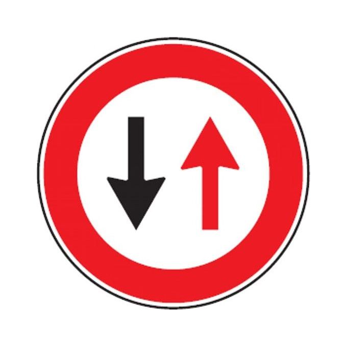 3G Cartello Stradale Senso Alt Dare Precedenza