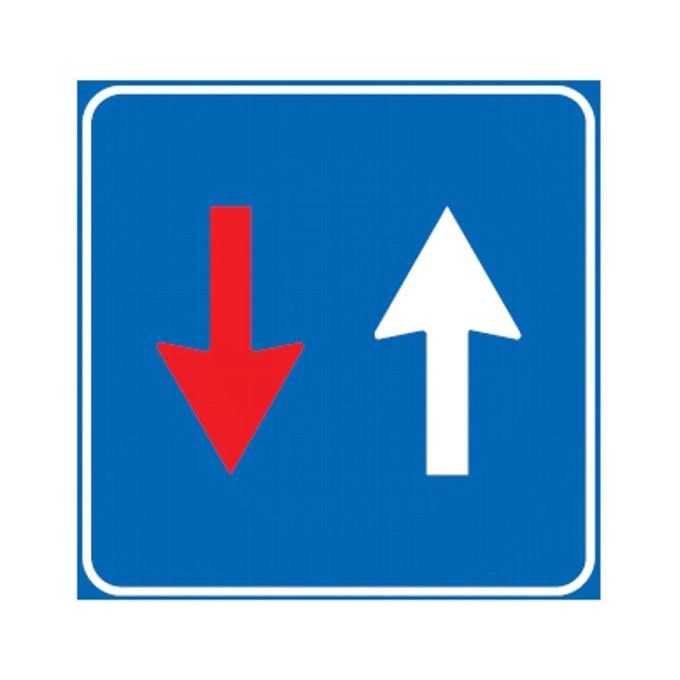 3G Cartello Stradale Senso Alt Diritto Precedenza