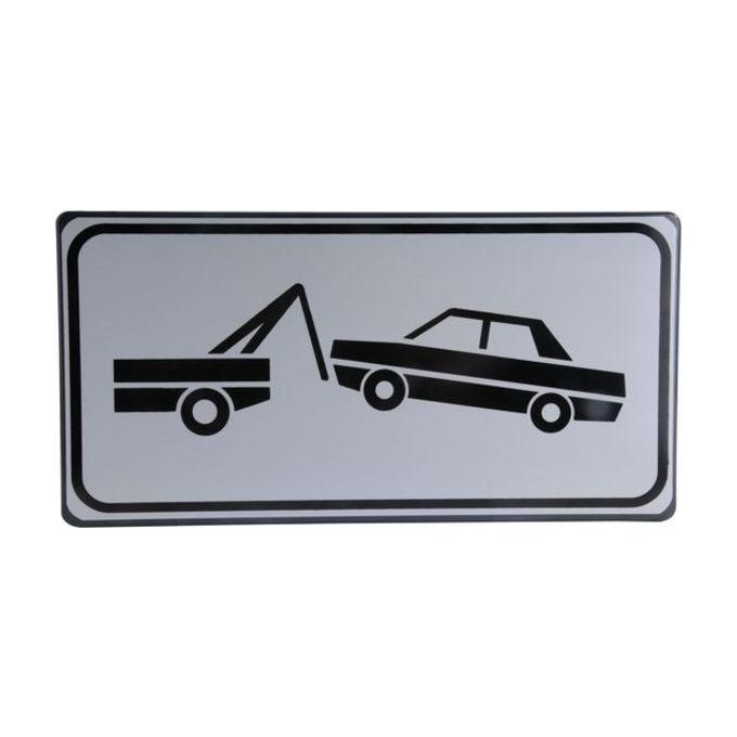 3G Cartello Stradale Zona Rimozione Forzata