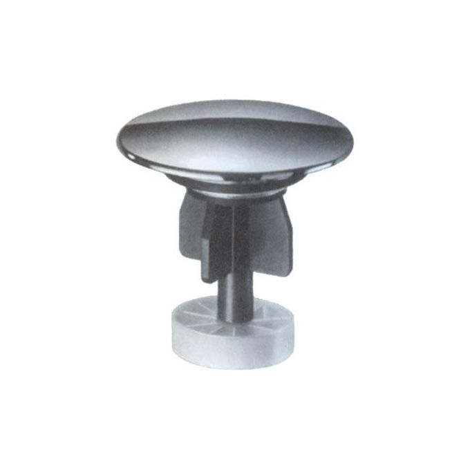 Sassi Tappo Lavabi-Bidet Fungo Abs Cromato Mm 65