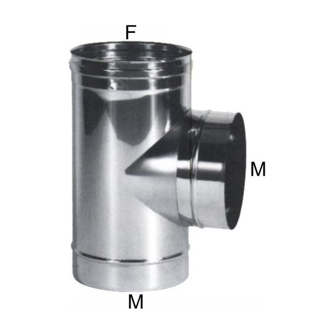 Maral Gomito T Inox 20 Laterale M