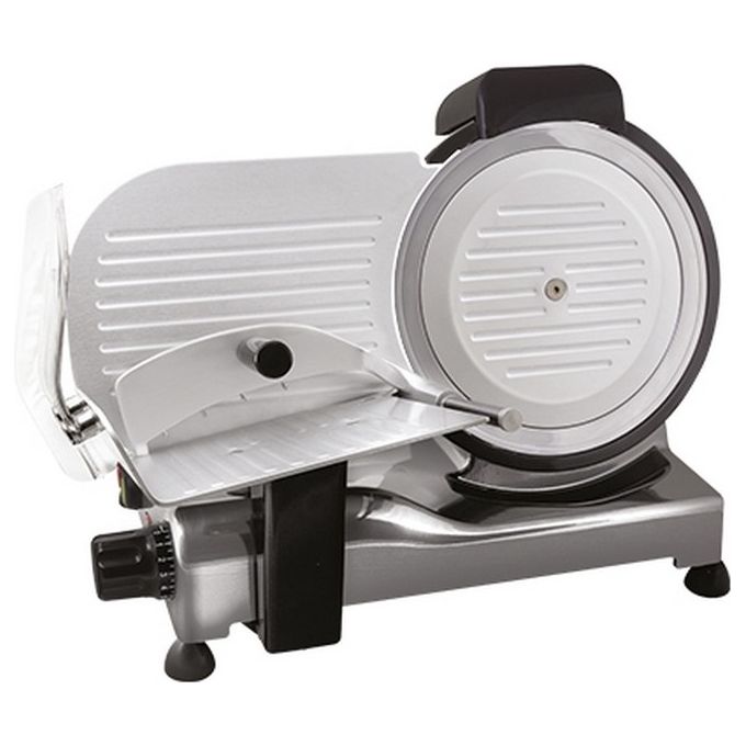 Reber TF25 Affettatrice Elettrica 140W Lama 25 cm con Affilatoio Fisso colore Silver