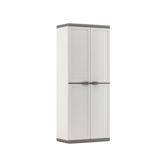 KETER Armadio da esterno in resina JOLLY Alto portascope 68x39x166h per organizzare gli spazi esterni con stile e funzionalita'