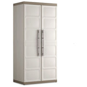 KETER Armadio da esterno in resina EXCELLENCE XL con 4 ripiani regolabili altezza 182cm larghezza 89cm profondita' 54cm per giardino e terrazza