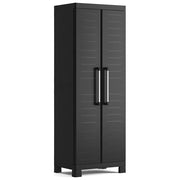 Keter Detroit Armadio Alto 4 Ripiani Regolabili con Maniglie in Metallo 65x45x182h per Esterno