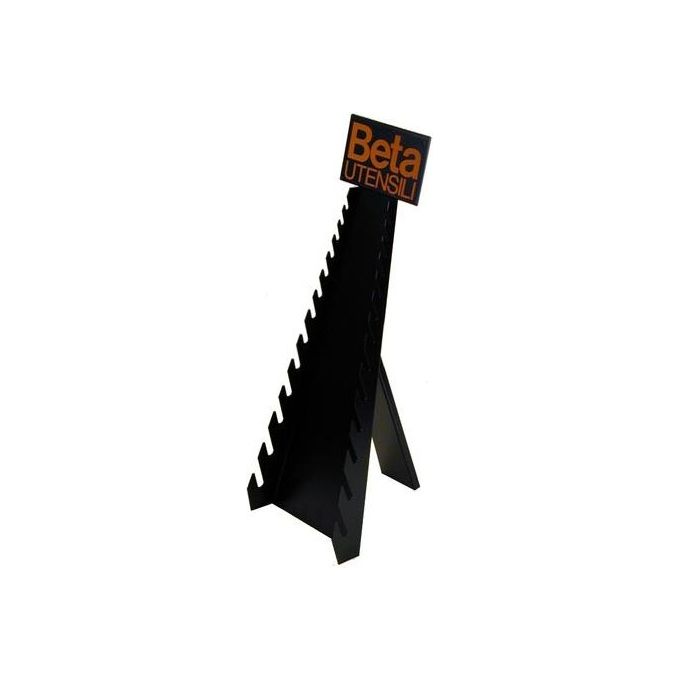 BETA BT000550190 55-SPV Supporto vuoto per chiavi a forchetta 55-SP13 e chiavi poligonali 90SP13 13 posti fissaggio a parete colore Metallico