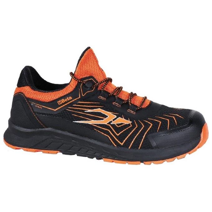 Beta 7352A 0-Gravity Scarpe Antinfortunistiche Basse Mesh S1P HRO SRC Puntale Composito Metal Free colore Nero Arancio
