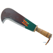 Brixo FRASCHE-028240 Roncola Attrezzo da Giardino Lama Acciaio Forgiato 13 cm Manico Legno Potatura Leggera