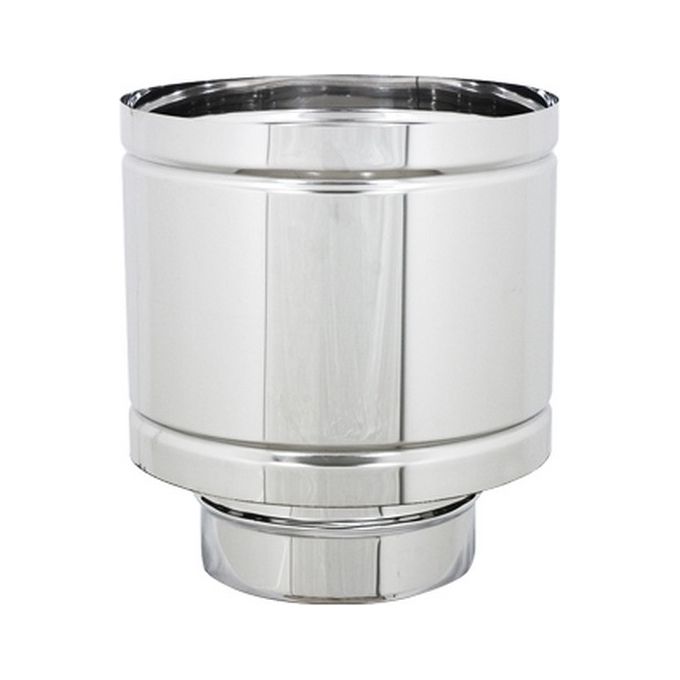 Domo Utility F FRA-079047 LINEA CASA Fumaiolo a botte inox diametro 20 cm attacco femmina materiale Acciaio AISI 304 colore Acciaio