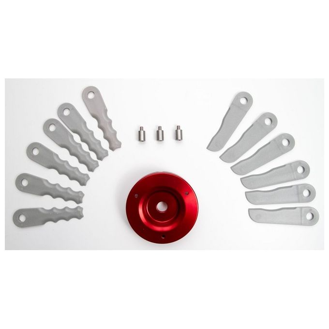 Dominator ATDO021 Lame di Ricambio per Decespugliatore Tecnopolimero Confezione 6 Pezzi