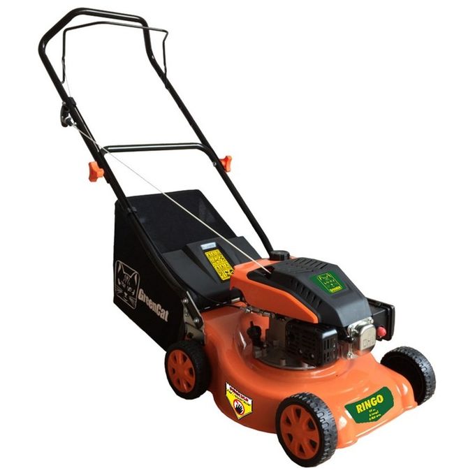 Green Cat Ringo Tosaerba Acciaio Motore 4 Tempi Taglio 41 cm