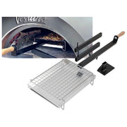 Bella Napoli FRASCHE-144574 Griglie Multicooking per Forno con Braccio Snodato e Allungabile (40x29 cm) colore Nero