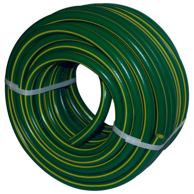Acquasan F254200 Plus Tubo retinato irrigazione 4 strati 1-2'' 15 mt colore Verde