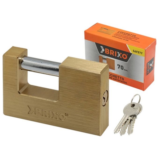 Brixo Lucchetto Rettangolari Mm.60