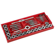 Promotion and Beyond Set Maschi e Filiere 20 Pezzi Acciaio Utensile con Accessori in Cassetta