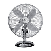 Niklas Ventilatore da Tavolo Newage Chrome per Climatizzazione e Comfort in Ambienti Interni