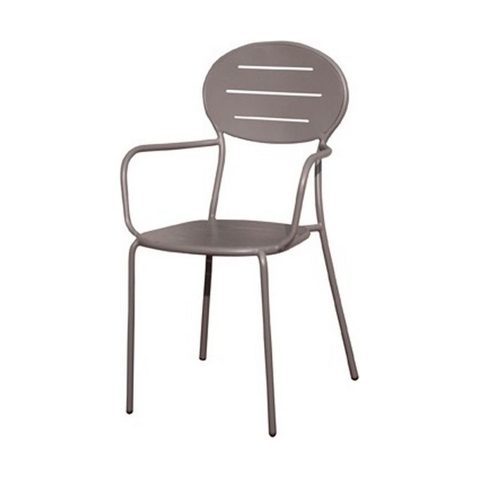 Generico sedia family struttura in acciaio verniciato dimensioni 53x42xH92 cm colore grigio