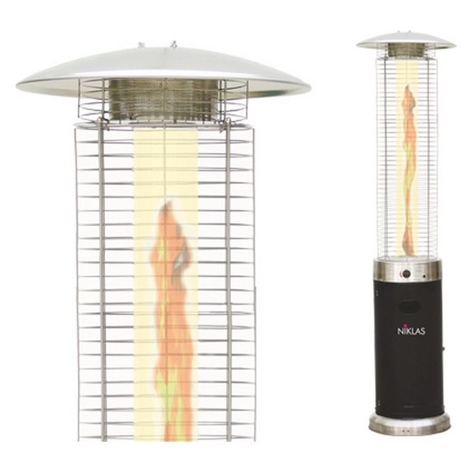 Niklas FRASCHE-538017 Cover per Termopatio Gas Fuoco Vivo Ø45xH210 cm 13 Kw 25 m²