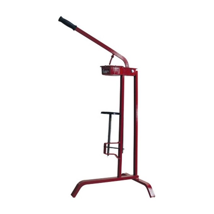Grifo CL069100 Tappatrice per Tappi in Sughero con Piano Portabottiglia Regolabile colore Acciaio Verniciato
