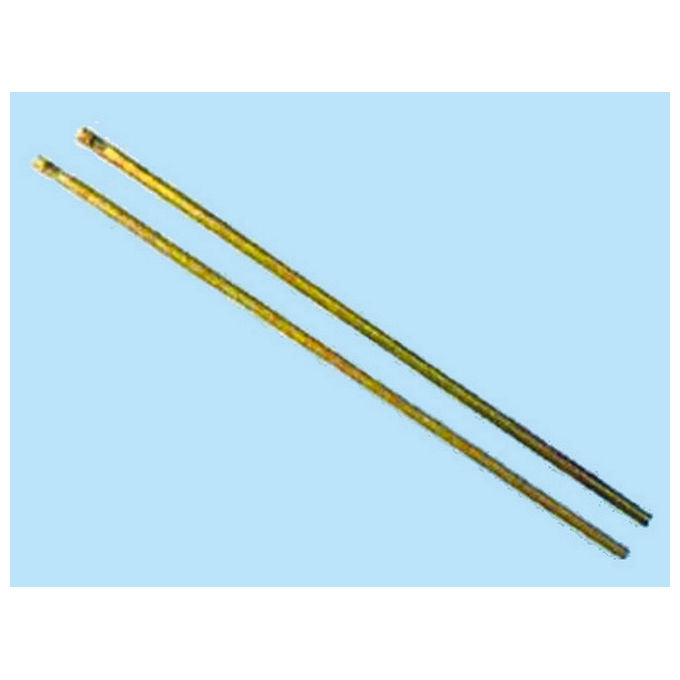 CISA 06451.00 Kit Aste Interne Zancate per Serrature Triplici Acciaio Zincato Diametro 8 mm Lunghezza 120 cm colore Acciaio